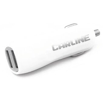  АЗУ Carline (00-00005449) 2 х USB (1A и 2.1А) белый 