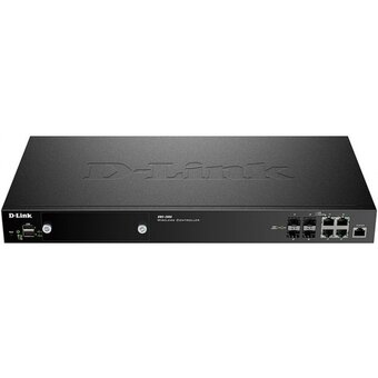  Коммутатор D-Link DWC-2000/A2A, with 4 ports 100/1000Base-T/combo-SFP, manage up to 64/256 Unified APs. 4x 10/100/1000 BASE-T GE/SFP 