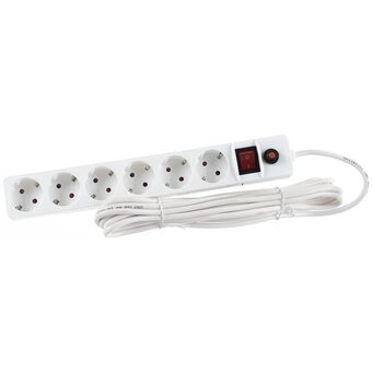  Сетевой фильтр UNIVersal (967U-3005) 5м белый 