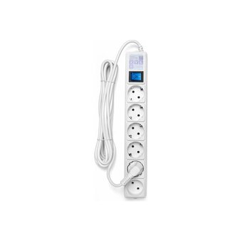  Сетевой фильтр Power Cube (SPG(5+1)-16B-5M) 6 розеток, 5м,16А/3,5кВт, белый 