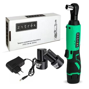  Трещотка Zitrek ZKRW12 ( 063-4403) (12 B, Li-Ion акк. 2x2.0Ач) 