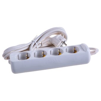 Удлинитель ЭРА U-4e-3m (Б0028374) 4 розетки 3м 16А 