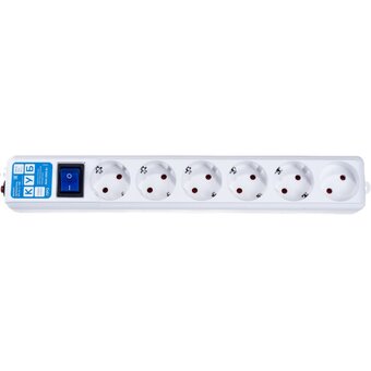  Сетевой фильтр Power Cube Pro (SPL(5+1)-16B-P-3м) 3.0 м, 16А/3,5кВт 