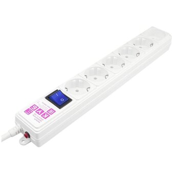  Сетевой фильтр Power Cube Pro (SPG6-А2) 5 метров, 6 розеток, белый 