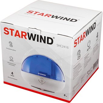  Увлажнитель воздуха Starwind SHC2416 белый/синий 