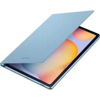  Чехол Samsung для Samsung Galaxy Tab S6 lite Book Cover полиуретан голубой (EF-BP610PLEGRU) 