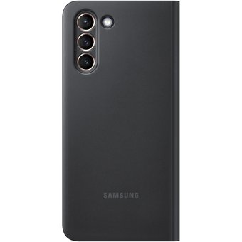  Чехол (флип-кейс) Samsung для Samsung Galaxy S21 Smart Clear View Cover черный (EF-ZG991CBEGRU) 