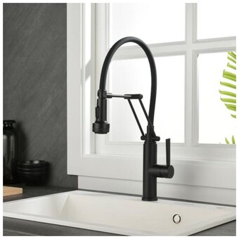  Смеситель Emar ЕСВ-7012 Black черный 