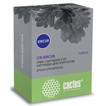  Картридж Cactus CS-ERC28 матричный фиолетовый для Epson ERC28/M2000 