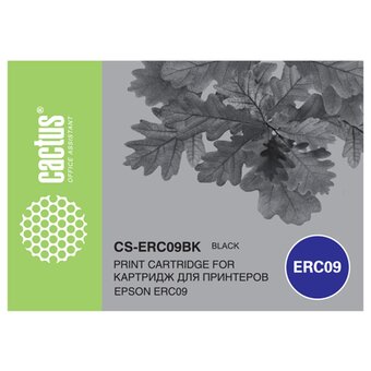  Картридж Cactus CS-ERC09BK матричный черный для Epson ERC09 