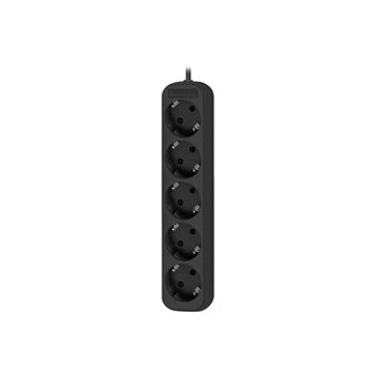  Удлинитель Defender M550 (99331) 5.0 м, 5 розеток, черный 