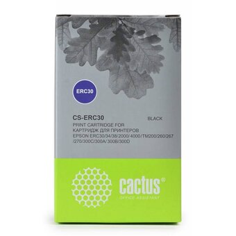  Картридж Cactus CS-ERC30 матричный черный для Epson ERC 30/34/38 