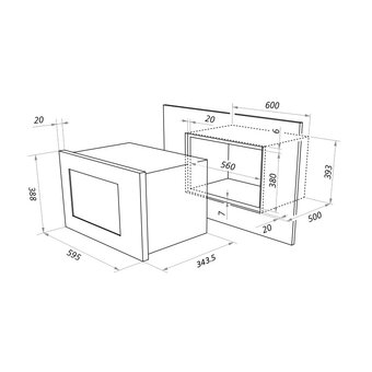  Встраиваемая микроволновая печь AKPO MEA 82008 MEP01 WH 