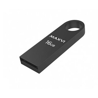  USB-флешка Maxvi (FD16GBUSB20C10MK) 16GB dark grey 