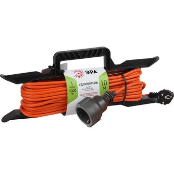  Удлинитель ЭРА UFx-1е-3x0.75-10m-IP44 (Б0046825) 1 розетка 10м 6А 