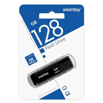  USB-флешка Smartbuy Dock (SB128GBDK-K3) 128GB Black 