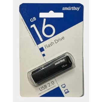  USB-флешка SmartBuy Clue (SB32GBCLU-K) 32GB Black 
