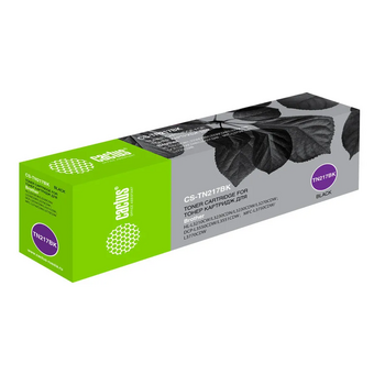  Картридж Cactus TN-217B (CS-TN217BK) черный лазерный (3000стр.) для Brother HL3230/DCP3550/MFC3770 