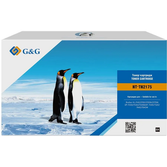  Картридж G&G GG-TN2175 черный лазерный (2600стр.) для Brother HL-2140/2150/2170 