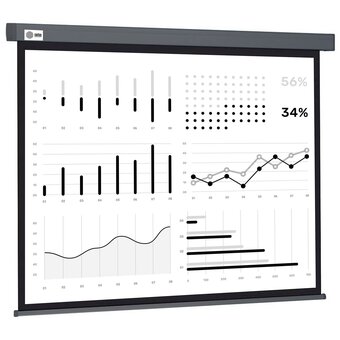  Экран Cactus CS-PSW-180X180-SG Wallscreen настенно-потолочный рулонный серый 