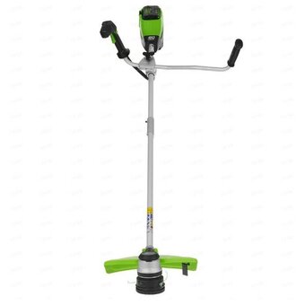  Триммер аккумуляторный GreenWorks GD60BCBk4, 60V с 1хАКБ 4Ач и ЗУ (2108407UB) 