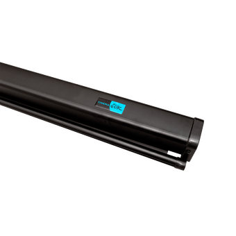  Экран SAKURA SCPSM-332X186FG-BLCK Pro 150" Motoscreen настенно-потолочный рулонный, Fiberglass, черный корпус 