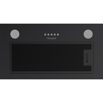  Вытяжка Weissgauff Leaf 600 PB Full Black Enamel 