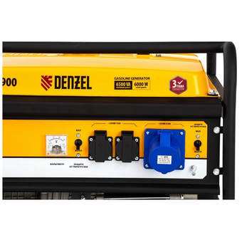  Генератор бензиновый Denzel GE 7900 (94638) 