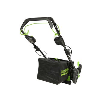  Газонокосилка аккумуляторная GreenWorks GC82LM61S TwinForce, 82V без АКБ и ЗУ (2515607) 