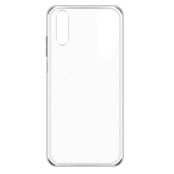  Чехол (клип-кейс) Samsung для Samsung Galaxy A02 Soft Clear Cover прозрачный (EF-QA022TTEGRU) 