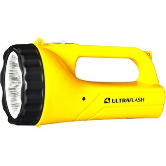 Фонарь Ultraflash LED3816 черный/желтый 