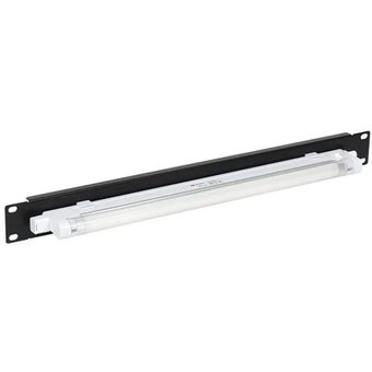  Осветительная панель ITK LE05-1U1 19" 1U с ручным вкл. черная 