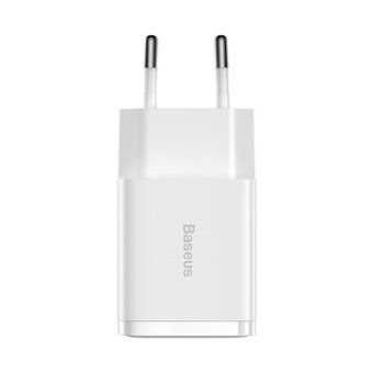  СЗУ BASEUS Compact Charger 2U 2*USB, 2.1A, 10.5W (белый) 