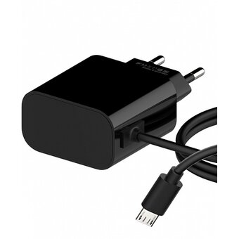  СЗУ Maxvi CHL-240M 2.4A, with microUSB cable, black 