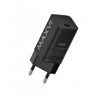  СЗУ Maxvi A481GN mini 65W, USB-C, black 