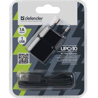  СЗУ Defender AC 1USB 5V/1A UPC-10 83542 