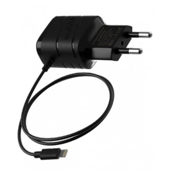  СЗУ Maxvi TCM-101LB 1A, Lightning, 1xUSB-A, black 
