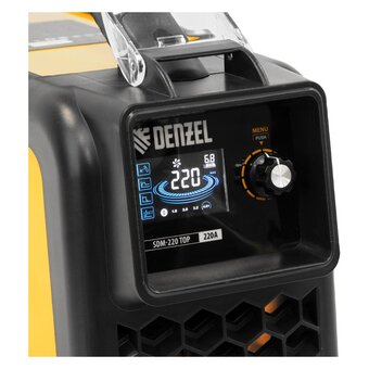  Сварочный аппарат DENZEL SDM-220 Top, 220 А, ПВ 60проц. (94357) 