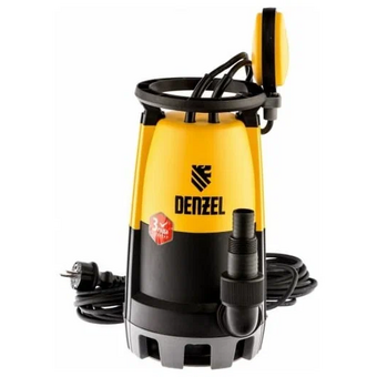  Дренажный насос Denzel DP-450S, напор 6м, 12000л/ч 97267 
