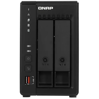  Сетевое хранилище NAS Qnap Original TS-253E-8G 2-bay настольный Celeron J6412 