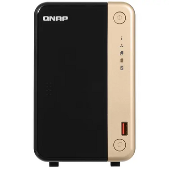  Сетевое хранилище NAS Qnap Original TS-264-8G 2-bay настольный Celeron N5095 