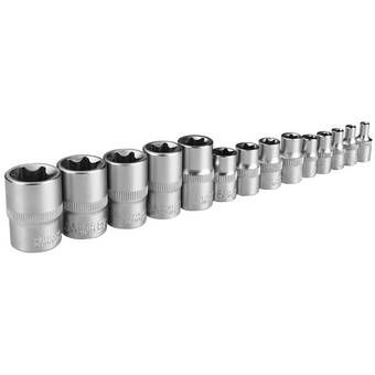  Набор универсальных головок DEKO DKSS13-1 ( 065-0328) 1/4", 3/8", 1/2" (4-24мм, 14 предметов) 
