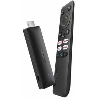  Смарт-ТВ приставка REALME RMV2105 (Smart Google TV Stick) Black 