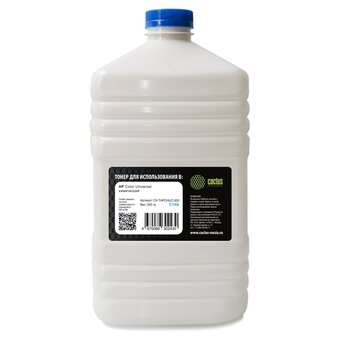  Тонер Cactus CS-THPCHUC-500 голубой для HP Color Universal 