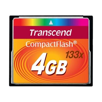  Карта памяти Transcend (TS4GCF133) CF 4Gb 133x Type I 