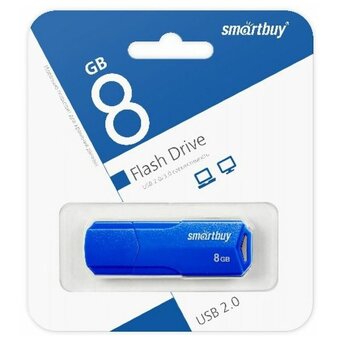  USB-флешка SmartBuy Clue (SB8GBCLU-BU) 8GB Blue 
