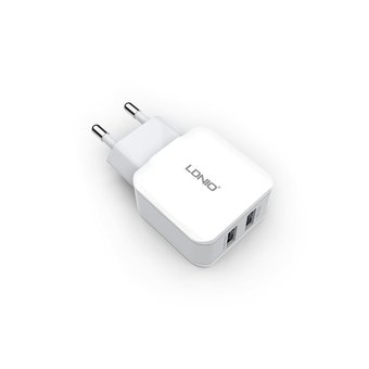  СЗУ LDNIO A2202 + Кабель Micro 2 USB Auto-ID Выход:12W White 