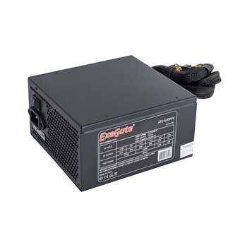 Блок питания Exegate EX221642RUS 600PPX RTL, ATX, black, active PFC, 14cm, 20+4pin/4+4pin/PCI-E/4IDE/5SAT 
