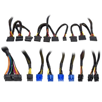  Блок питания Exegate EX221642RUS 600PPX RTL, ATX, black, active PFC, 14cm, 20+4pin/4+4pin/PCI-E/4IDE/5SAT 
