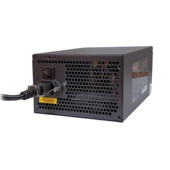  Блок питания Exegate EX259612RUS-S 650PPX RTL, ATX, SC, black, APFC, 14cm, 24p+(4+4)p, PCI-E, 5SATA, 4IDE, FDD + кабель 220V с защитой от выдергивания 